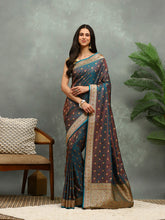 Jamavar Banarasi Woven Saree